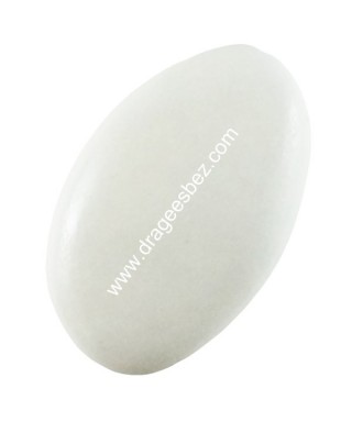 Dragées chocolat 70% BLANC